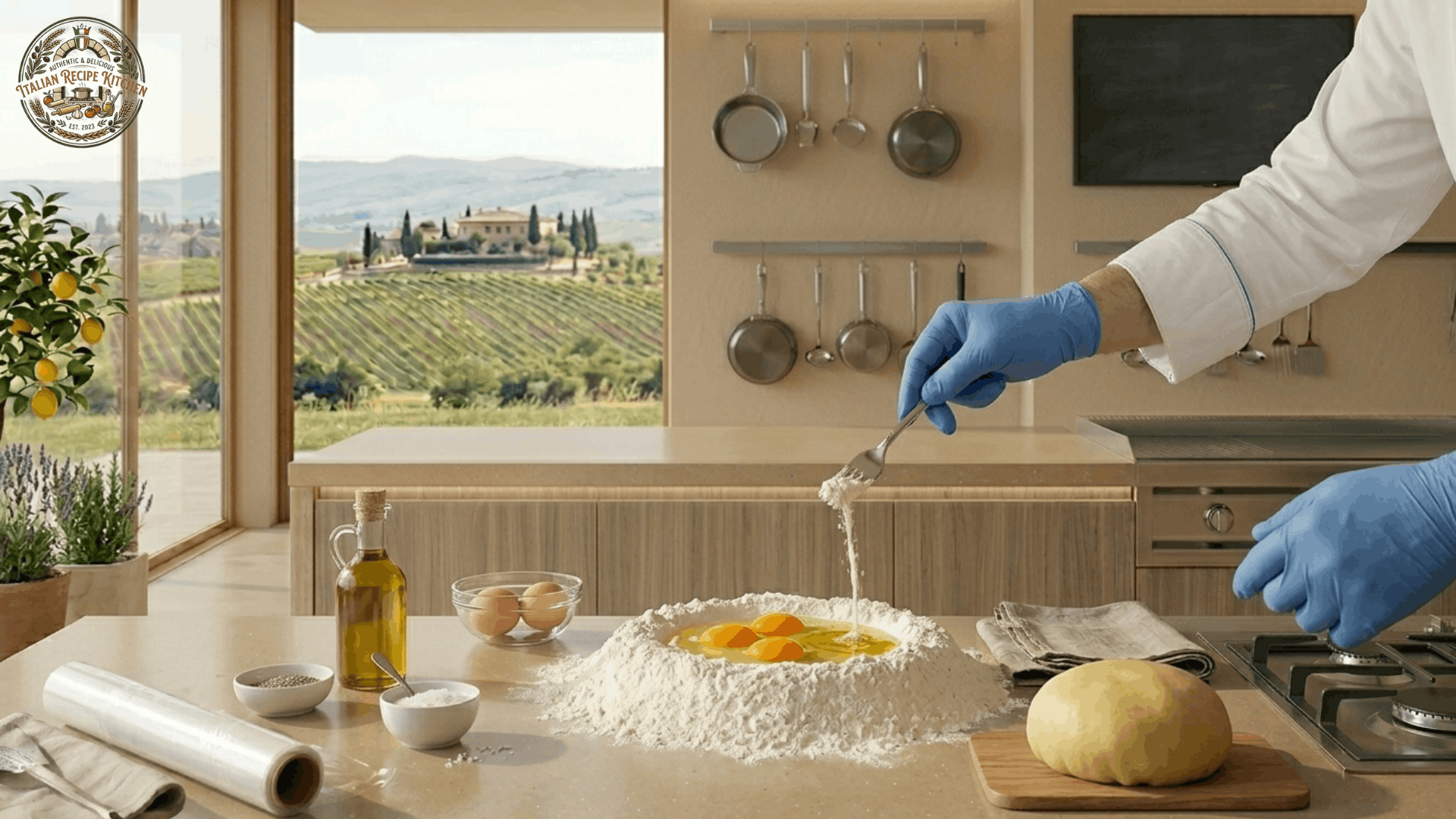 Prepare the Pasta Dough