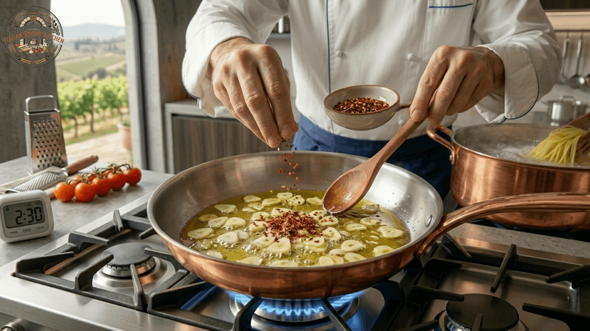 Build the Garlic Base