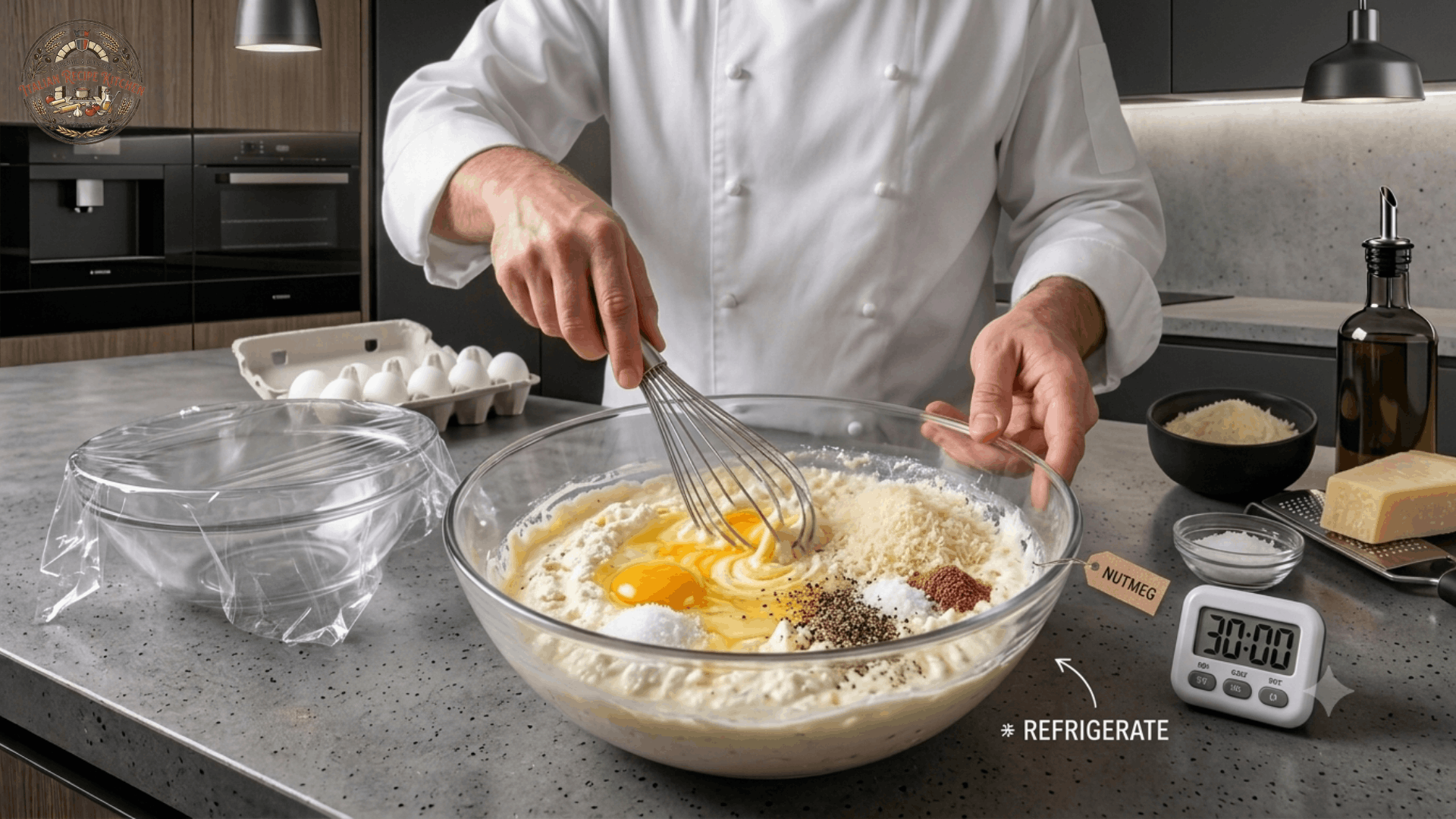 Prepare the Ricotta Mixture
