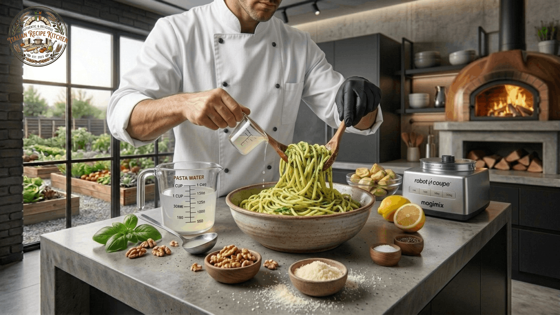 Step 4: Combine Pasta and Pesto