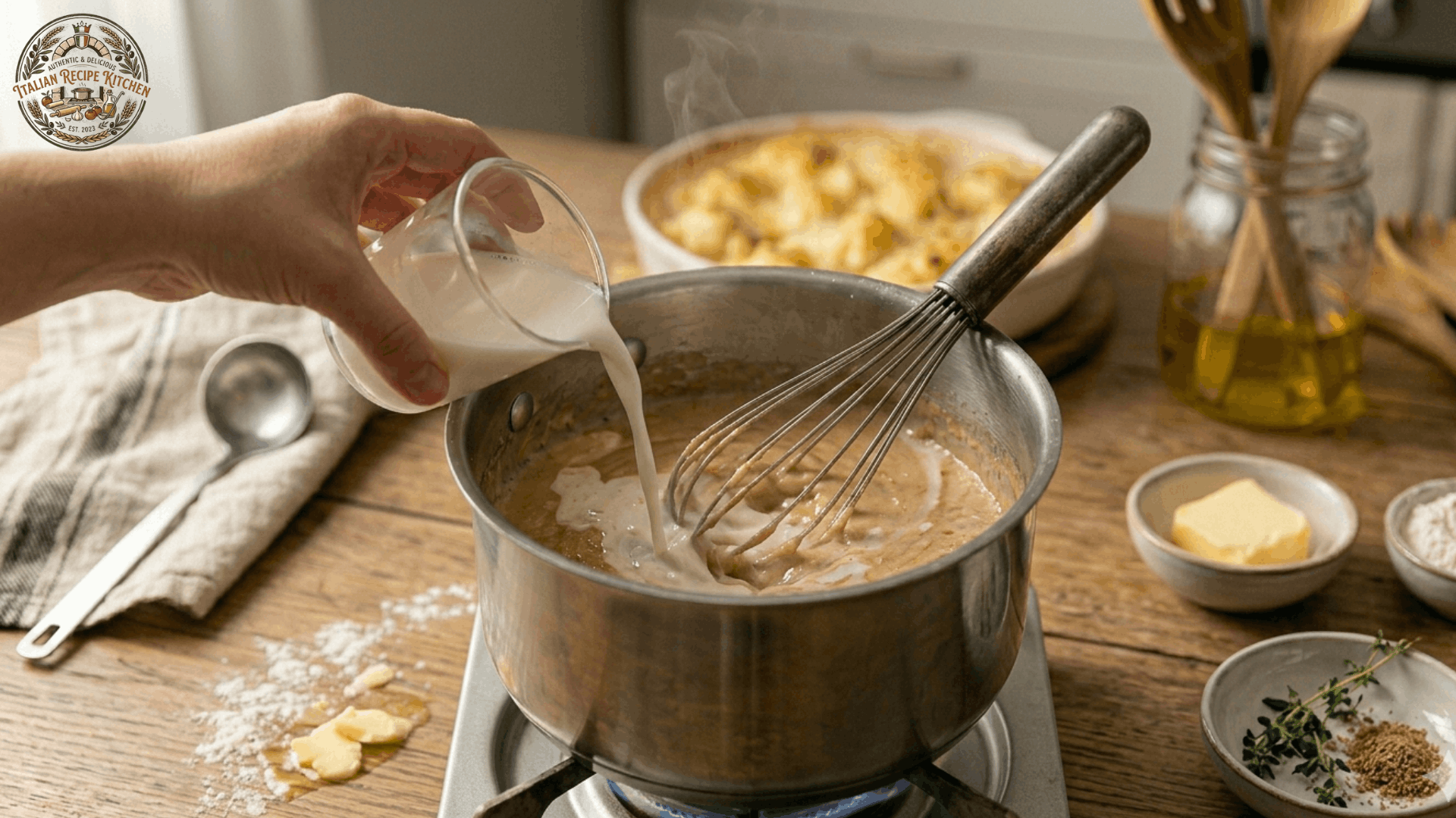 Whisk in the Milk