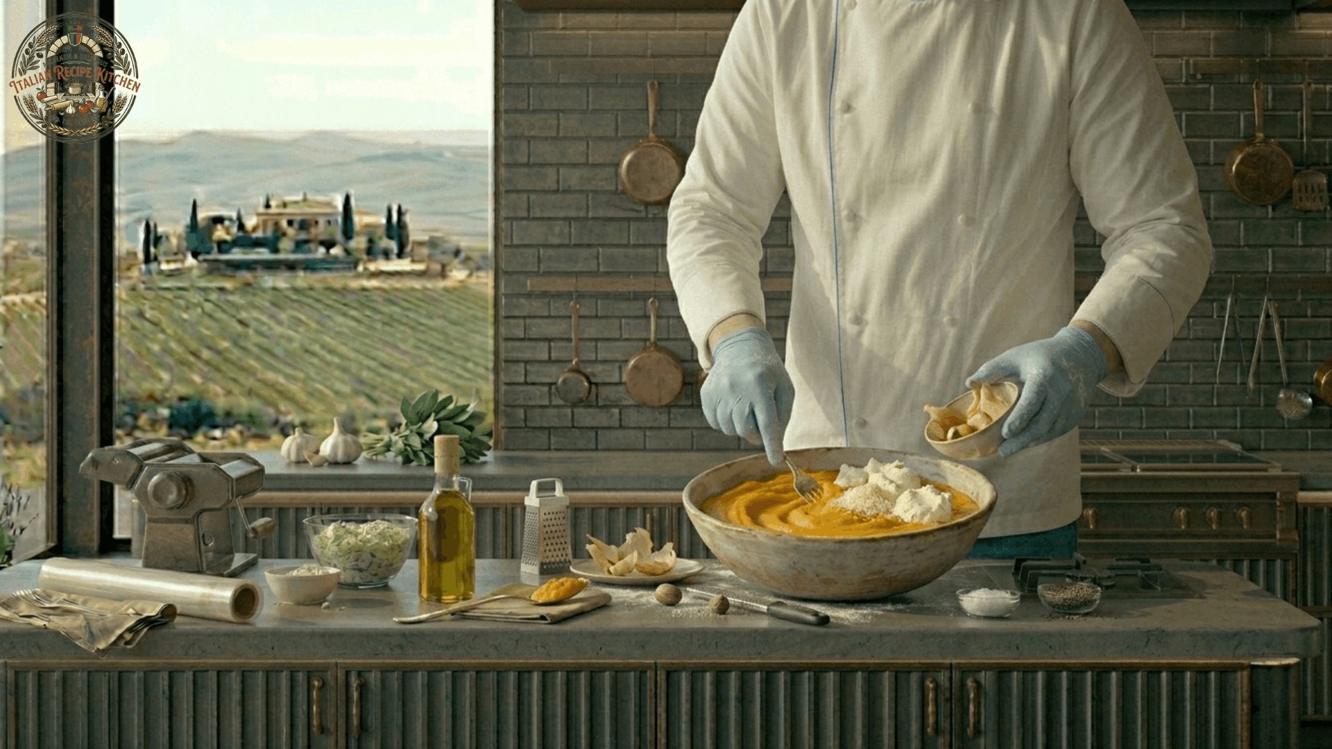 Prepare the Ravioli Filling