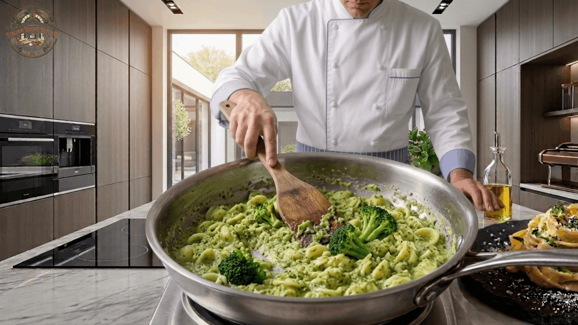 Crush the Broccoli into a Sauce
