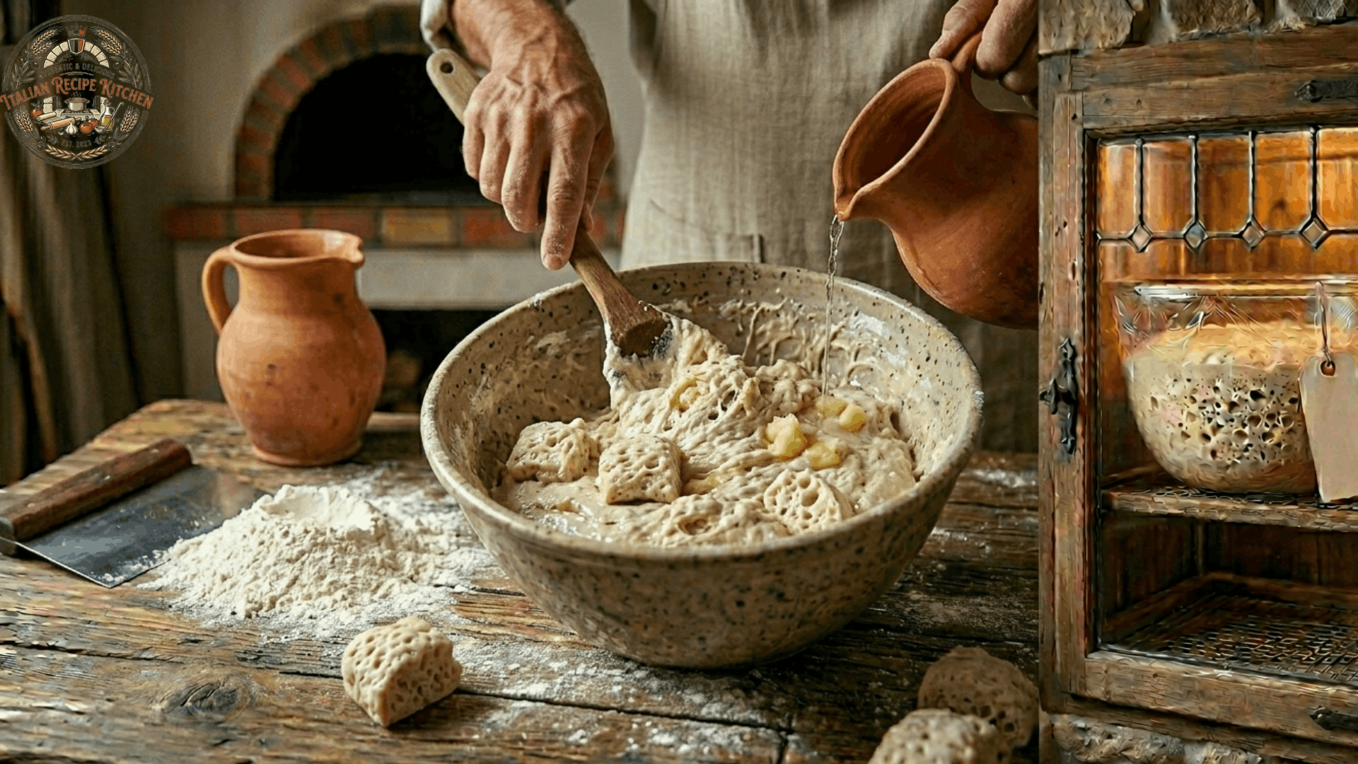 Mix the Pugliese Dough