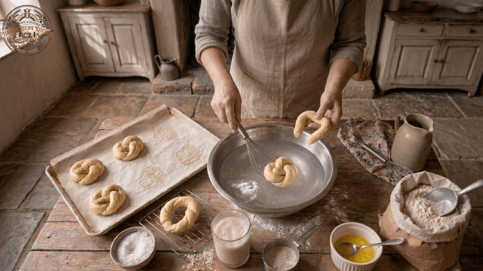 Give Pretzels a Baking Soda Bath