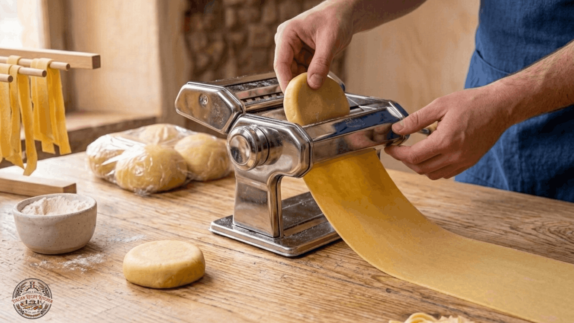 Roll and Cut the Pasta