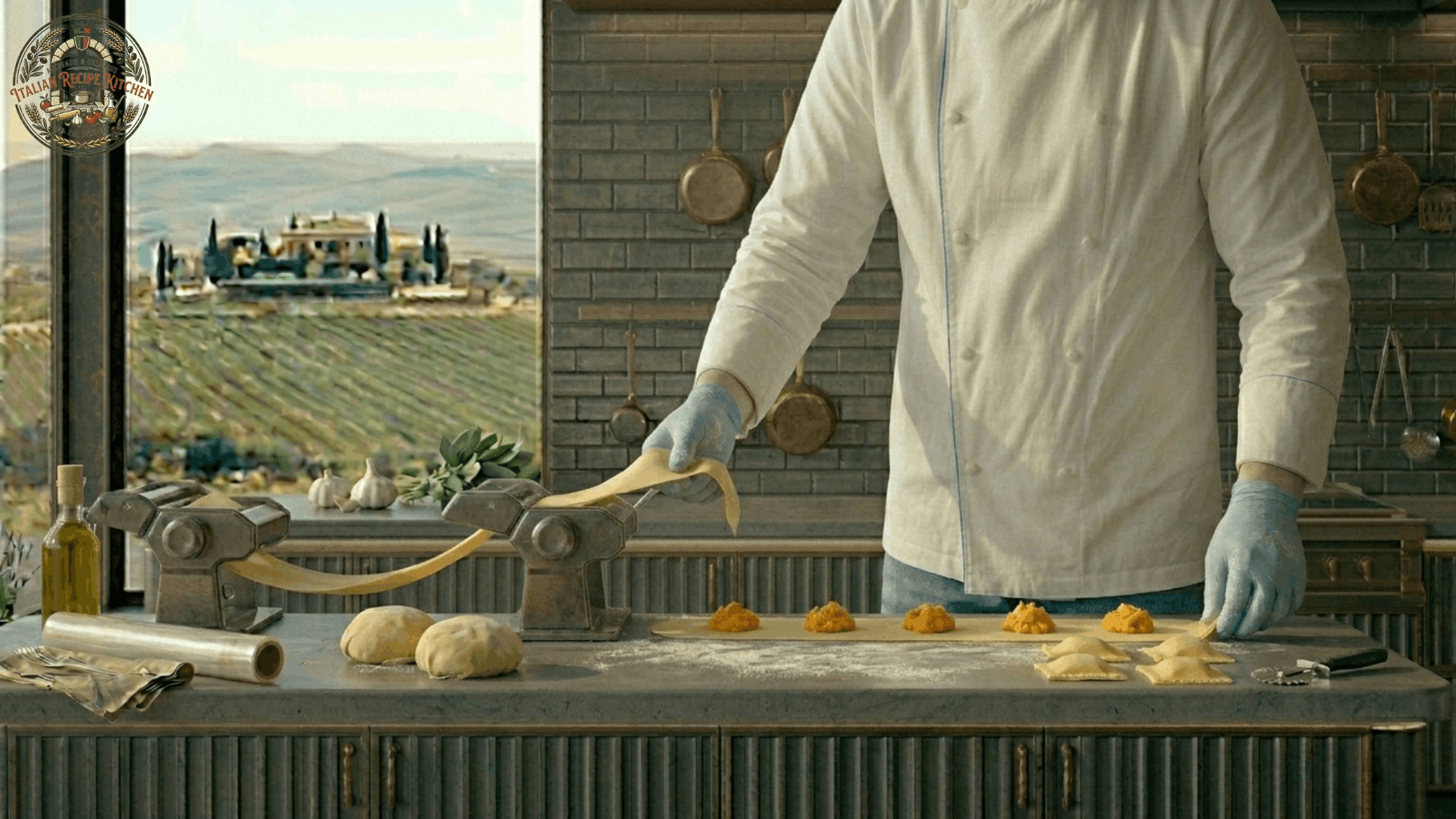 Roll and Fill the Ravioli