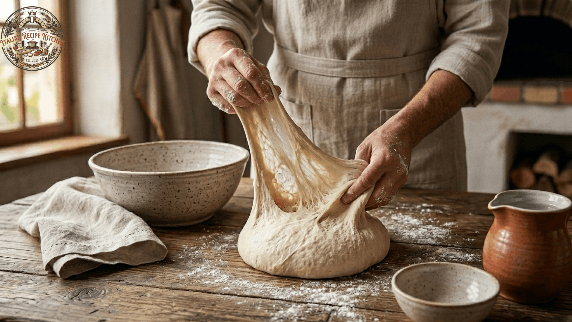 Strengthen the Dough with Stretch and Fold