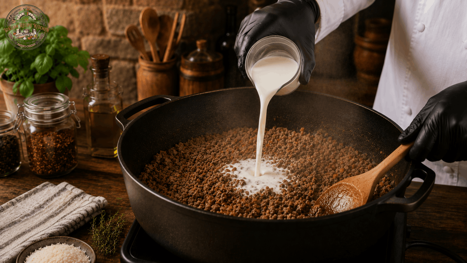 Add Milk for Authentic Flavor