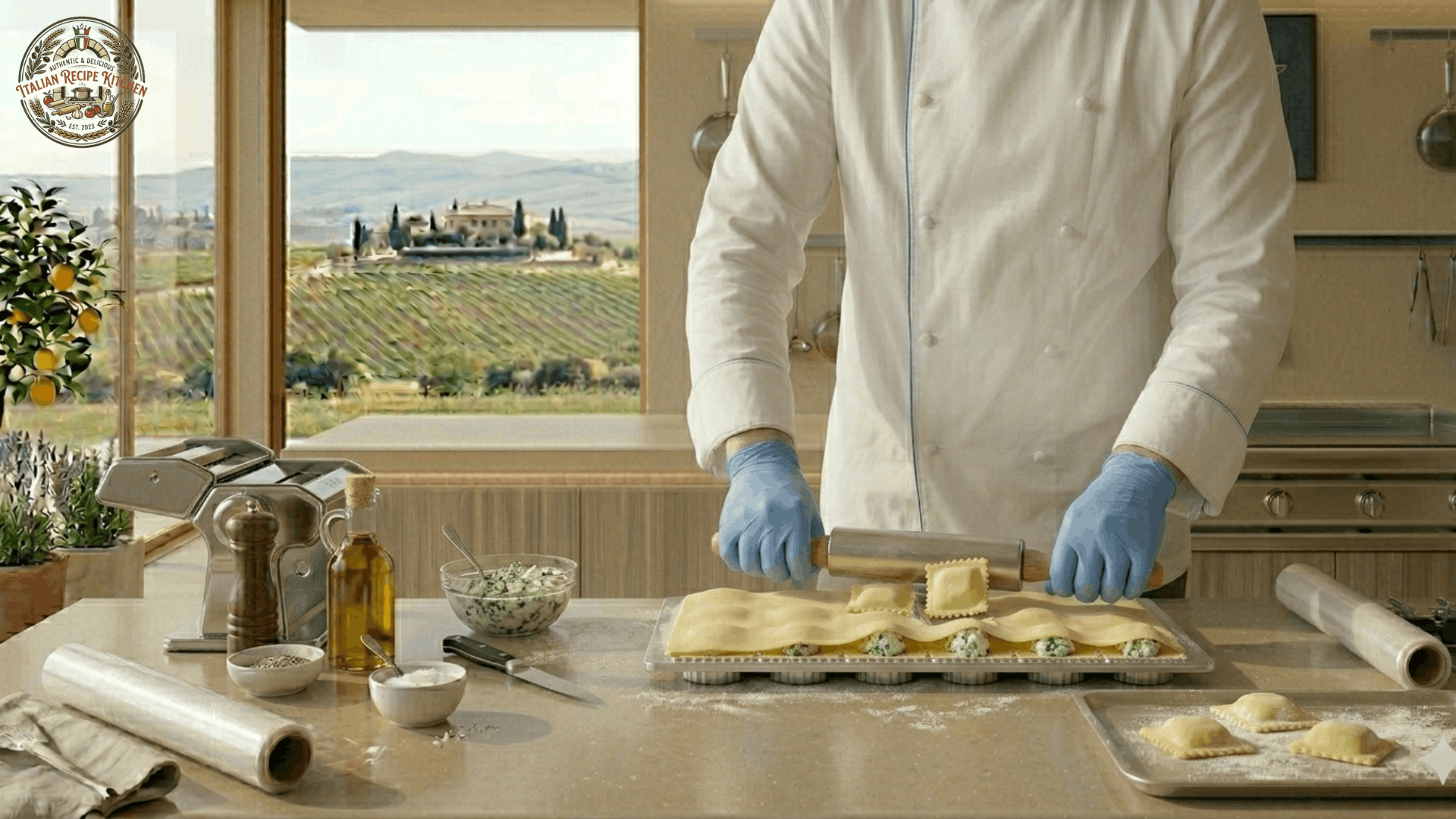 Using a Ravioli Mold