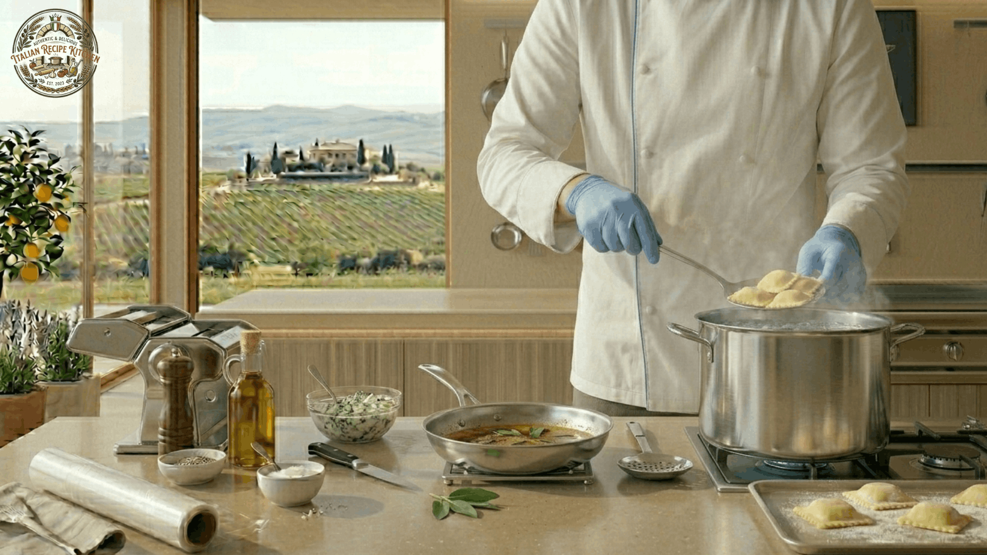 Cook the Ravioli