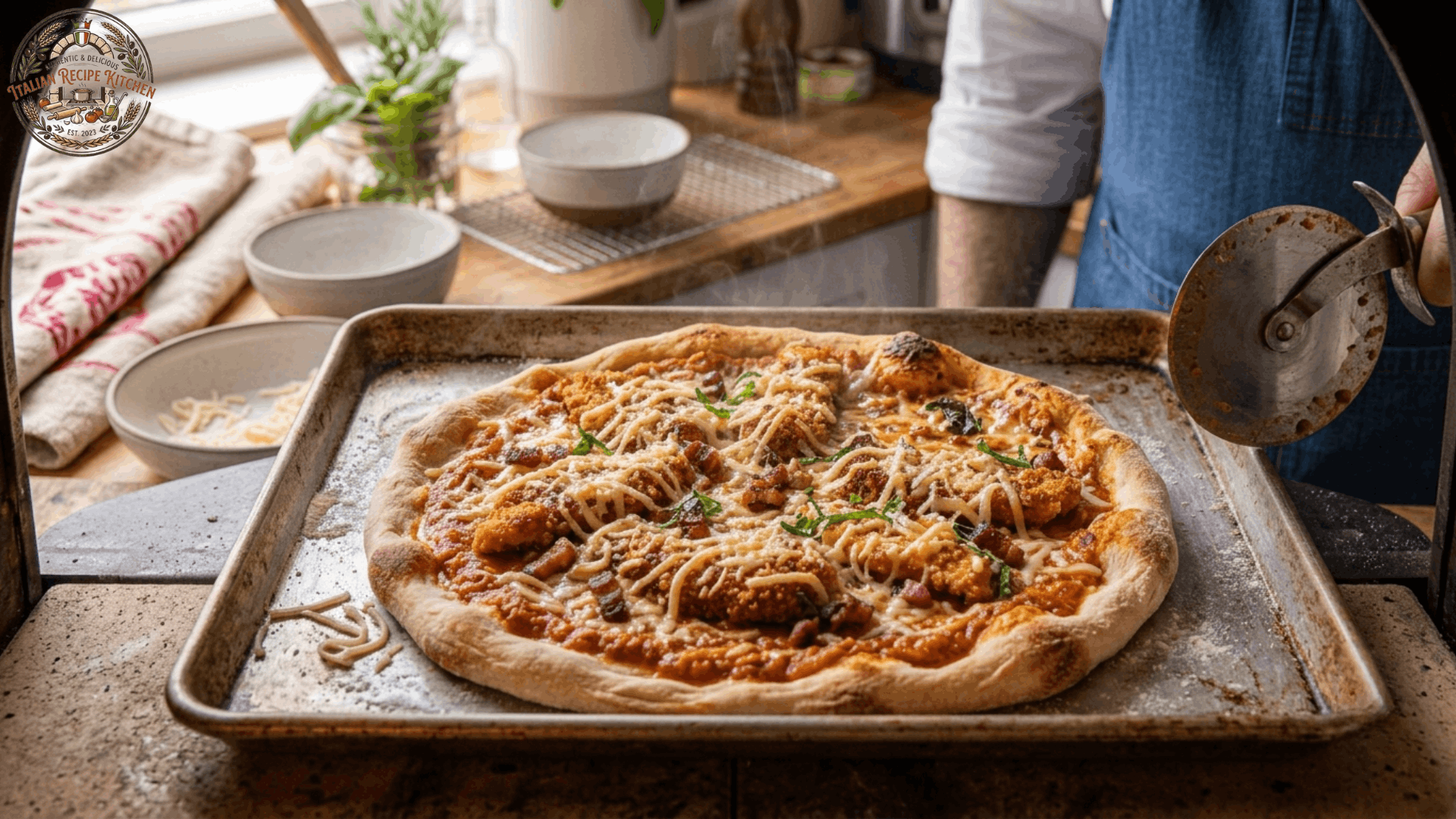 Step 9: Bake or Grill the Pizza