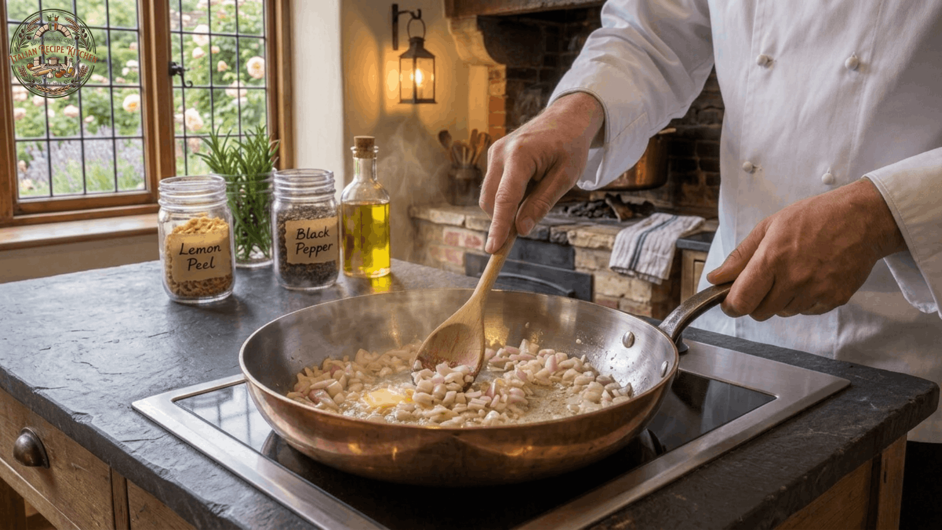 Step 1: Sauté the Shallot