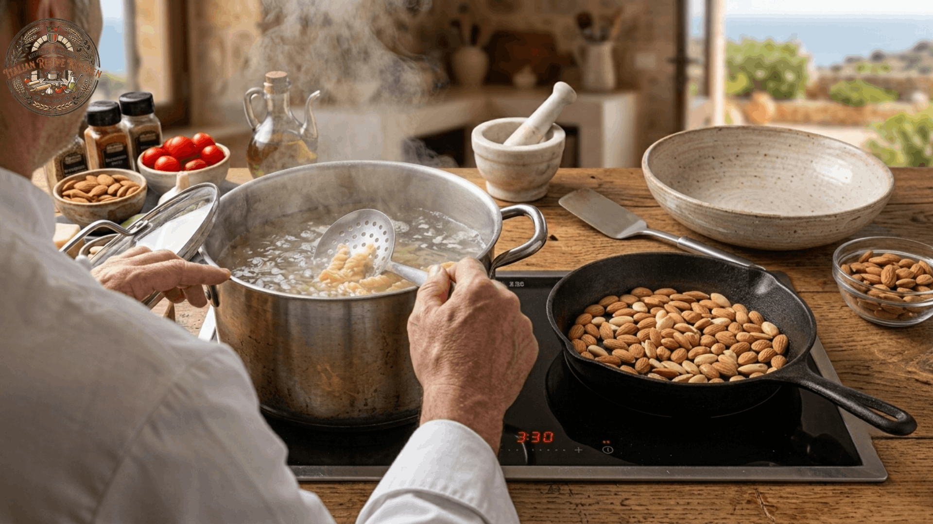 Step 1: Bring the Pasta Water to a Boil