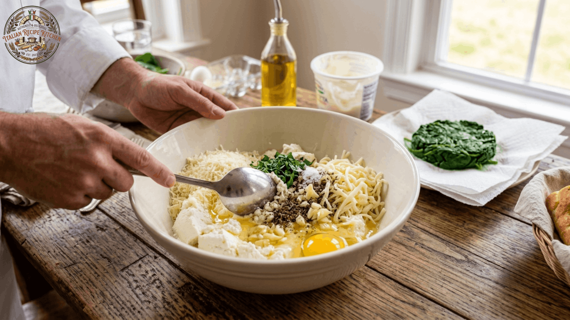 Step 2: Prepare the Ricotta Filling