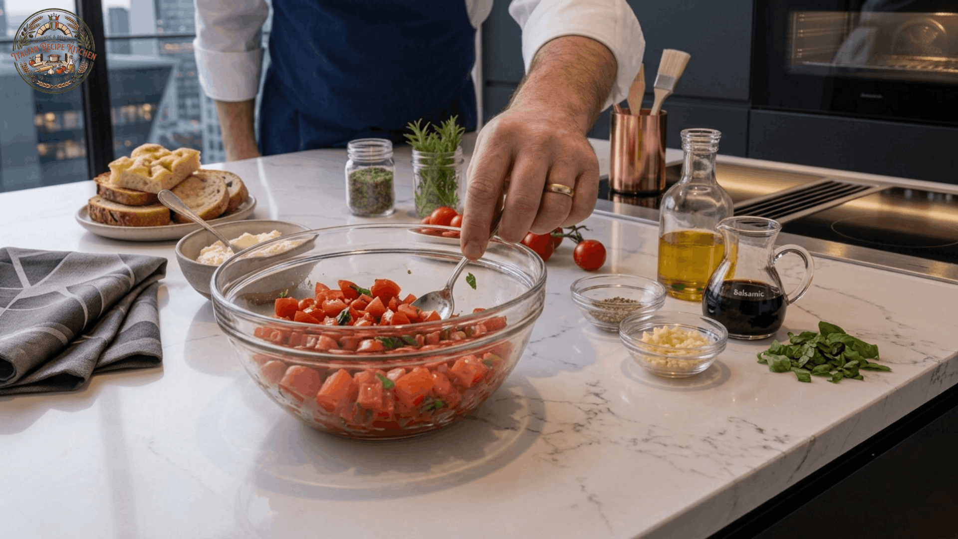 Step 3: Prepare the Tomato Topping