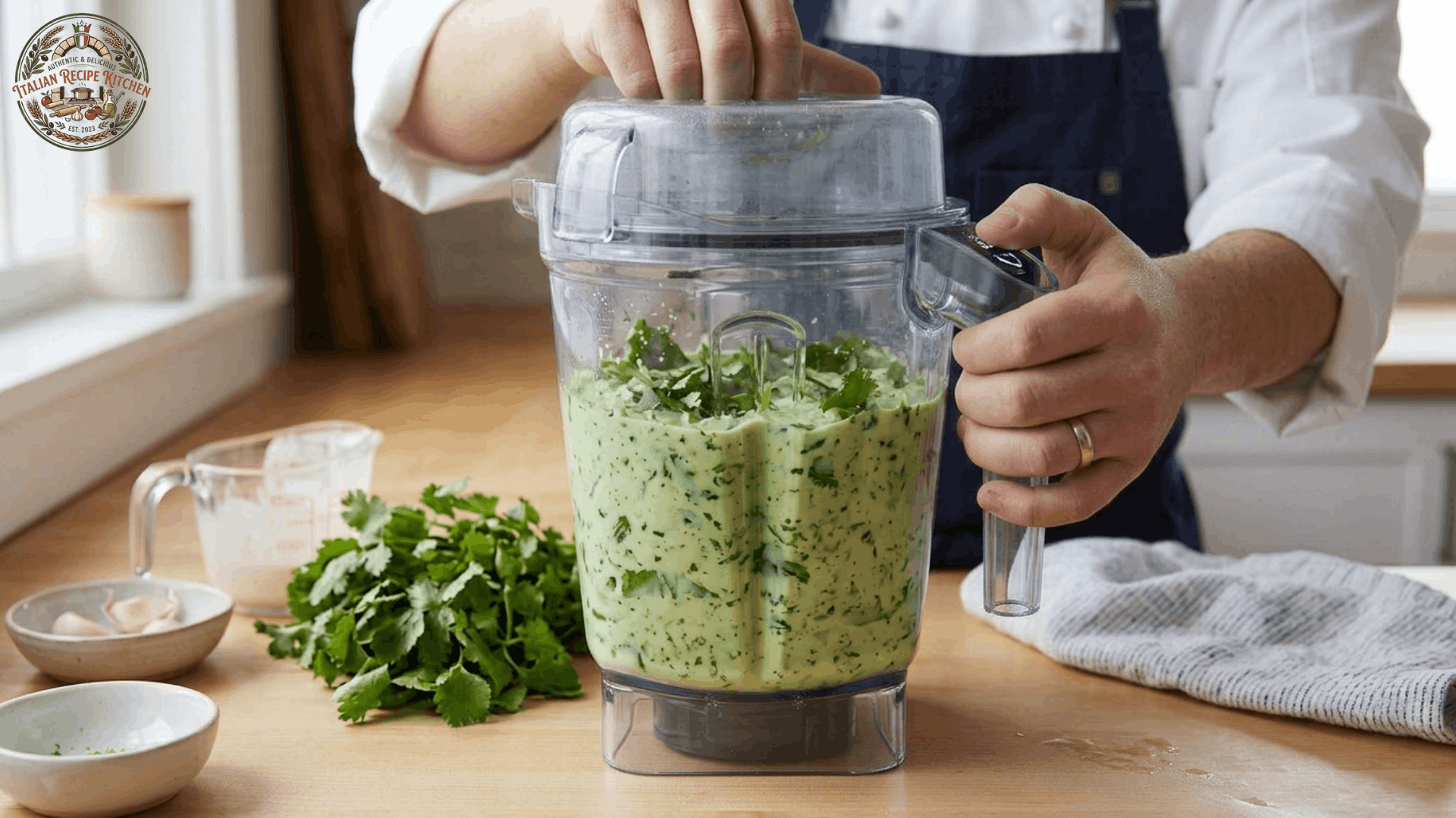 Step 3: Add the Cilantro