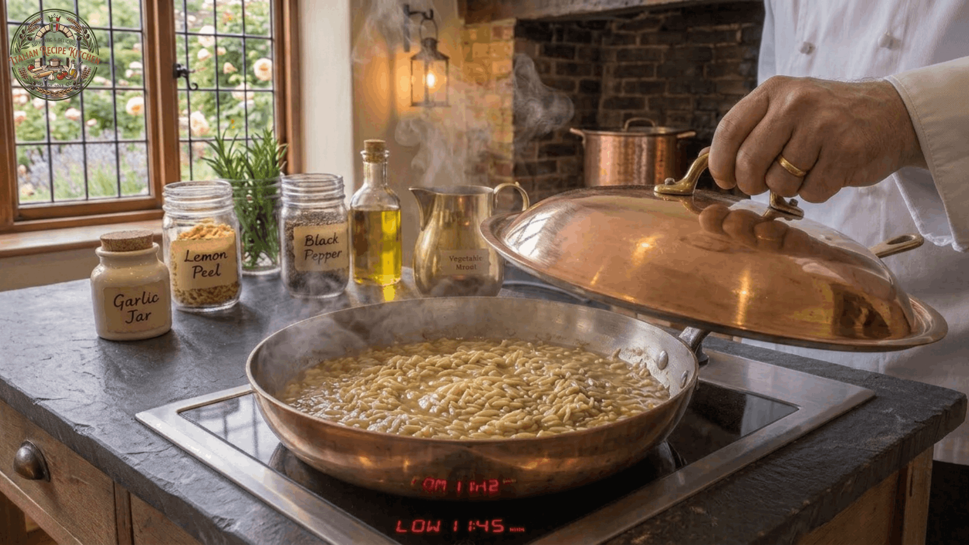 Step 5: Cook the Orzo