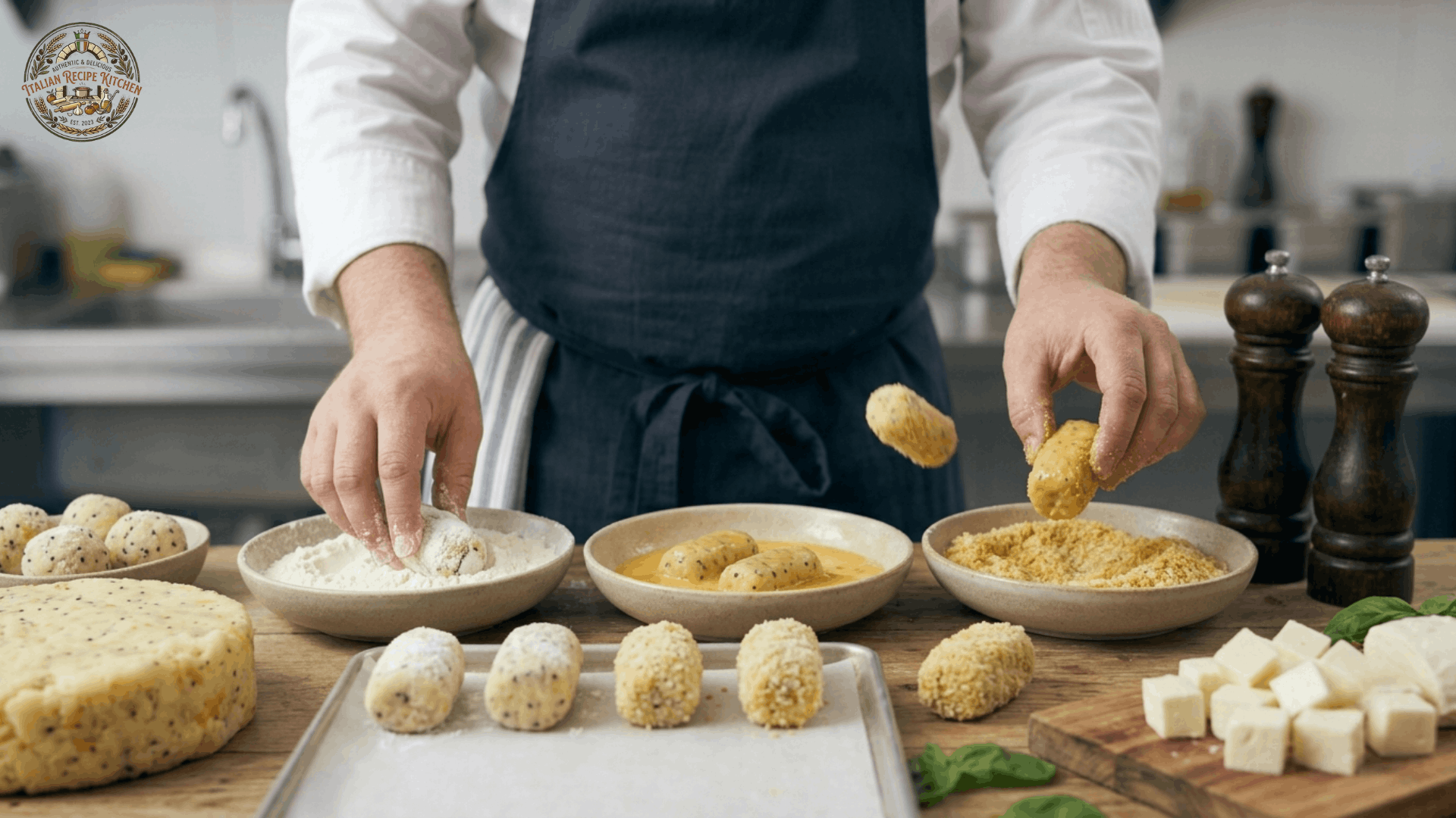 Step 5: Coat the Croquettes