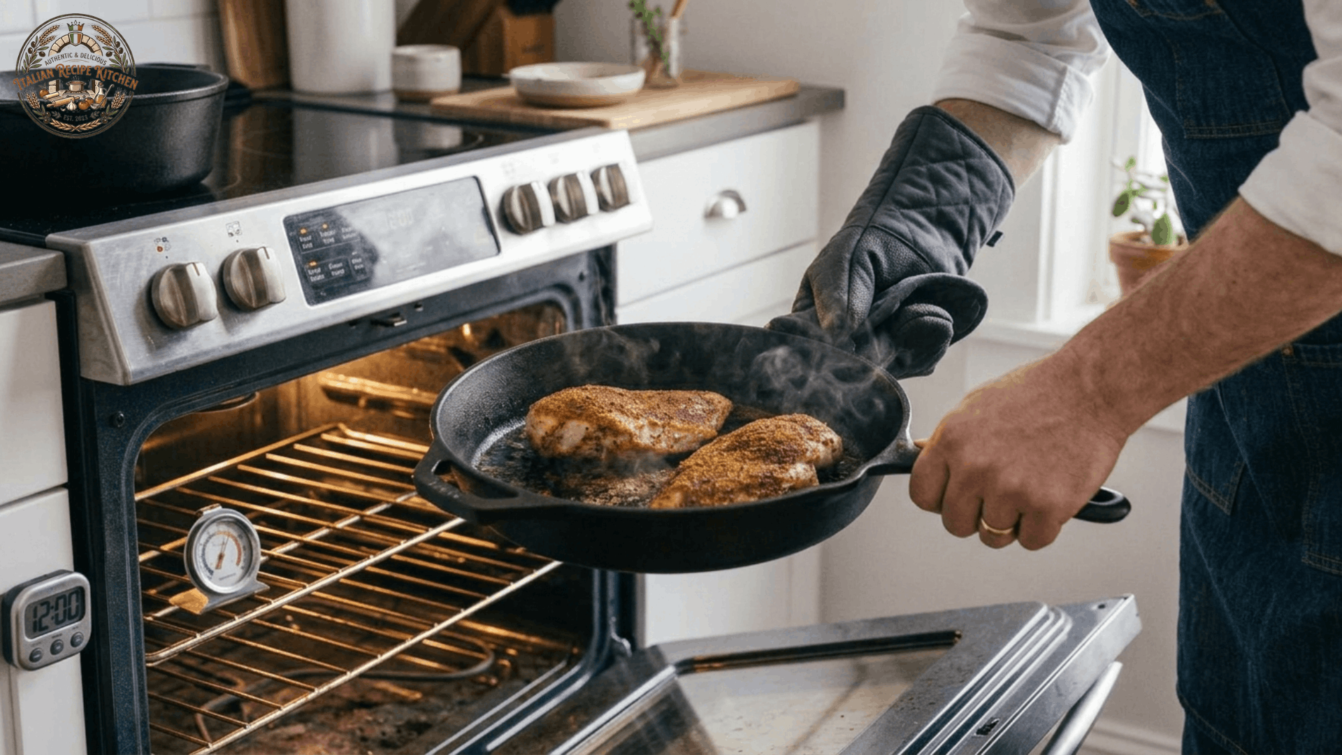 Step 6: Finish Cooking in the Oven