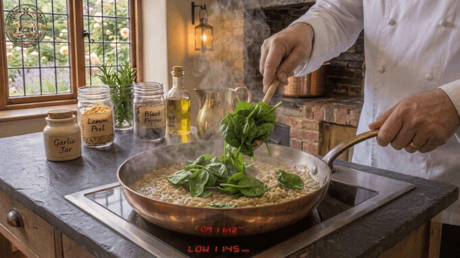 Step 6: Stir in the Spinach