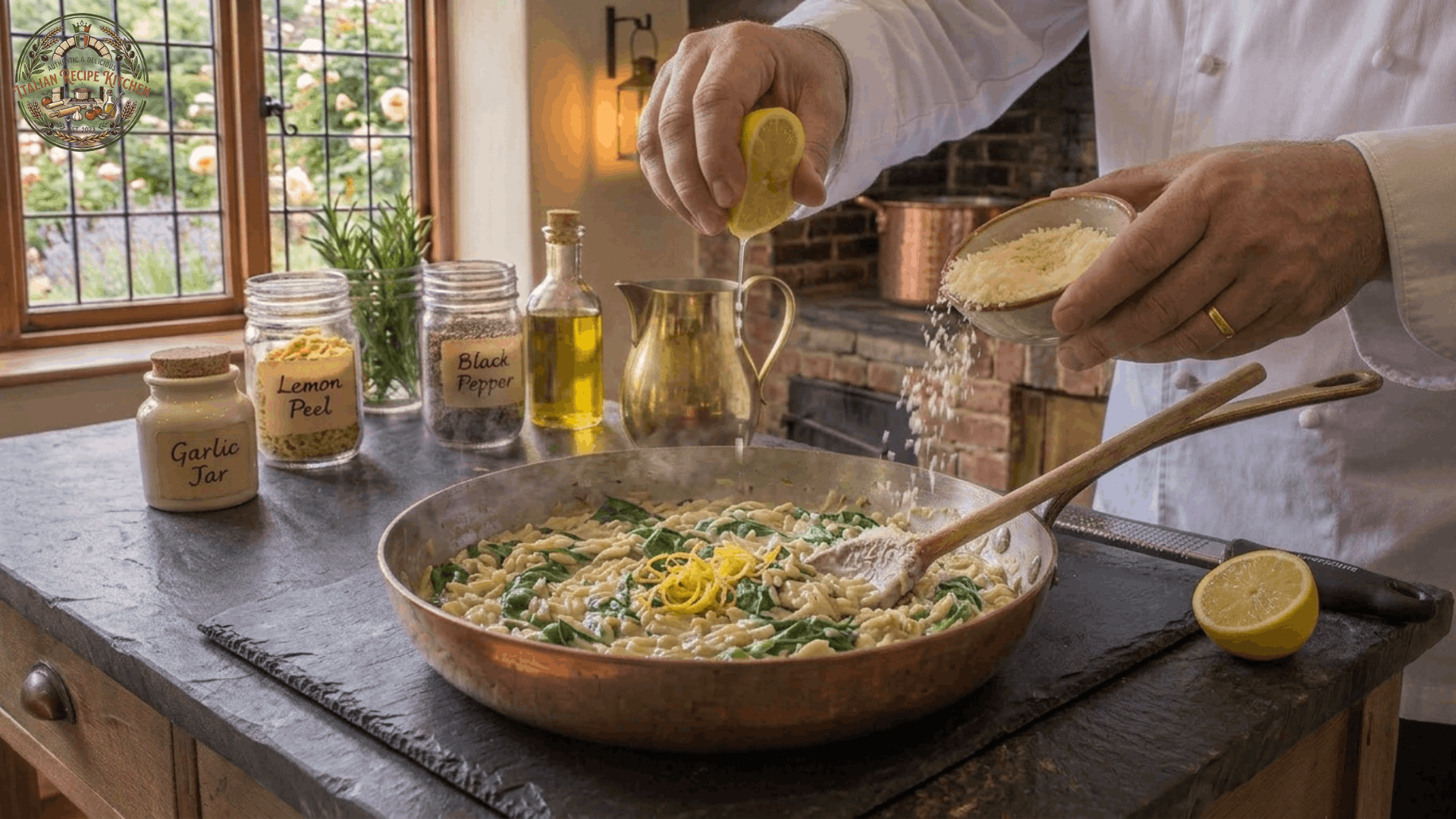 Step 7: Finish with Lemon and Parmesan