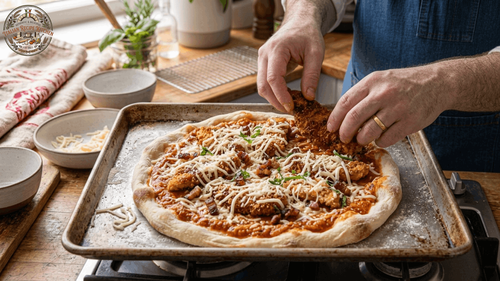 Step 8: Assemble the Pizza