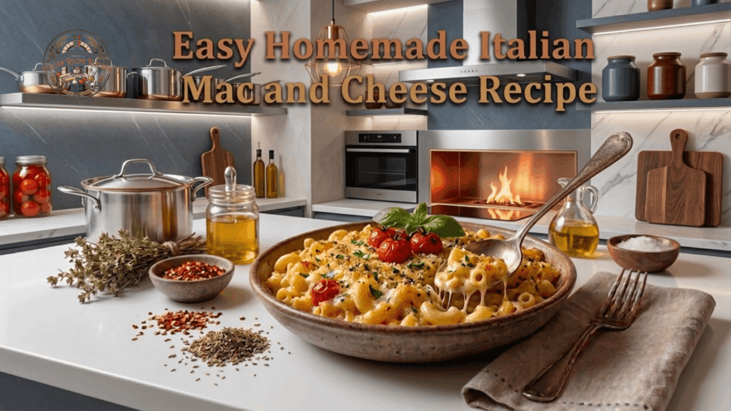 Easy Homemade Italian Mac and Cheese Recipe