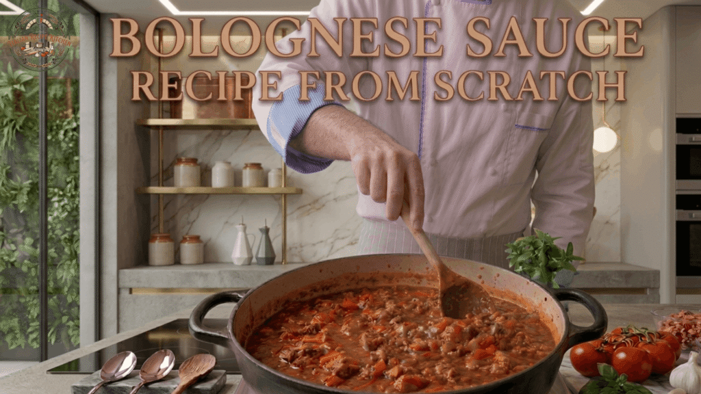 Homemade Bolognese Sauce Recipe from Scratch