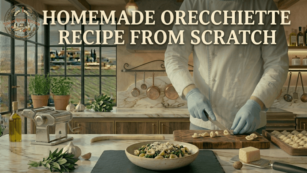 Homemade Orecchiette Recipe from Scratch