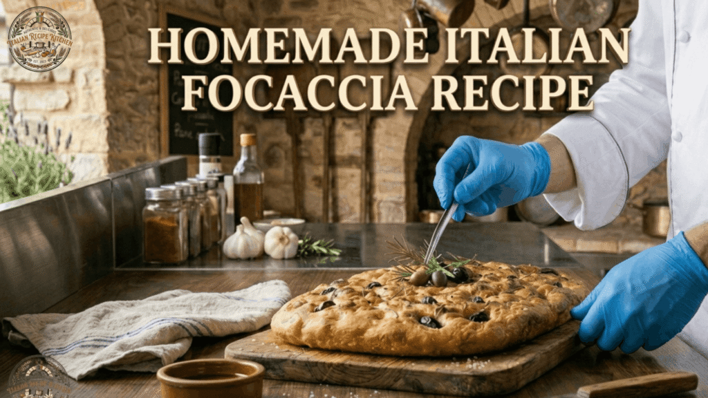 Homemade Italian Focaccia Recipe
