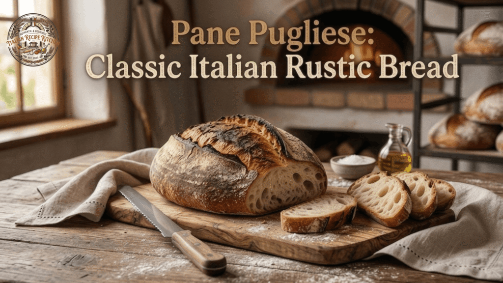 Pane Pugliese: Classic Italian Rustic Bread