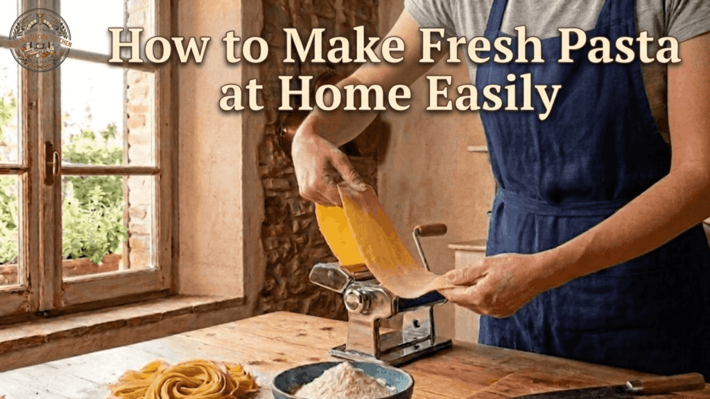 How to Make Fresh Pasta at Home Easily