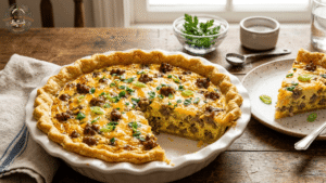 Best Homemade Sausage and Cheese Quiche