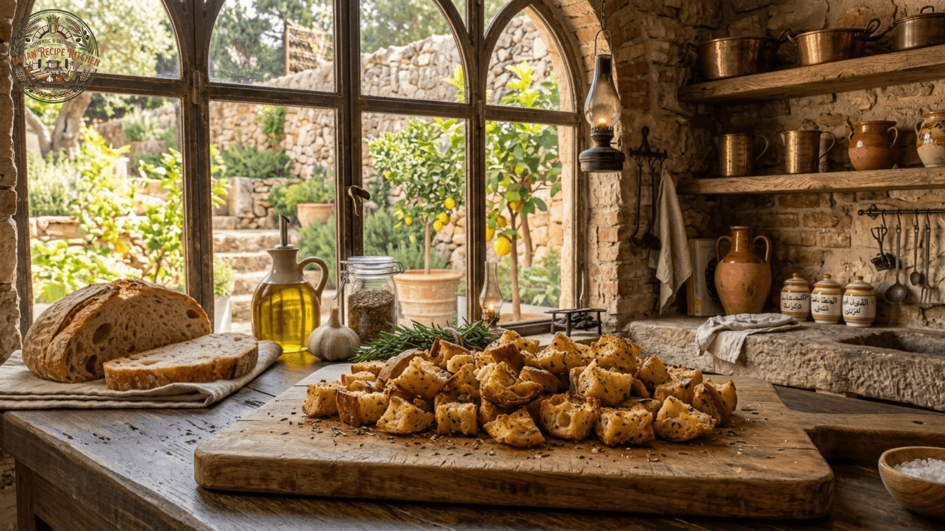Crunchy Homemade Croutons from Scratch